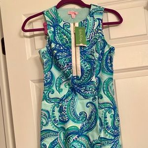 Lily Pulitzer floral dress, size 00